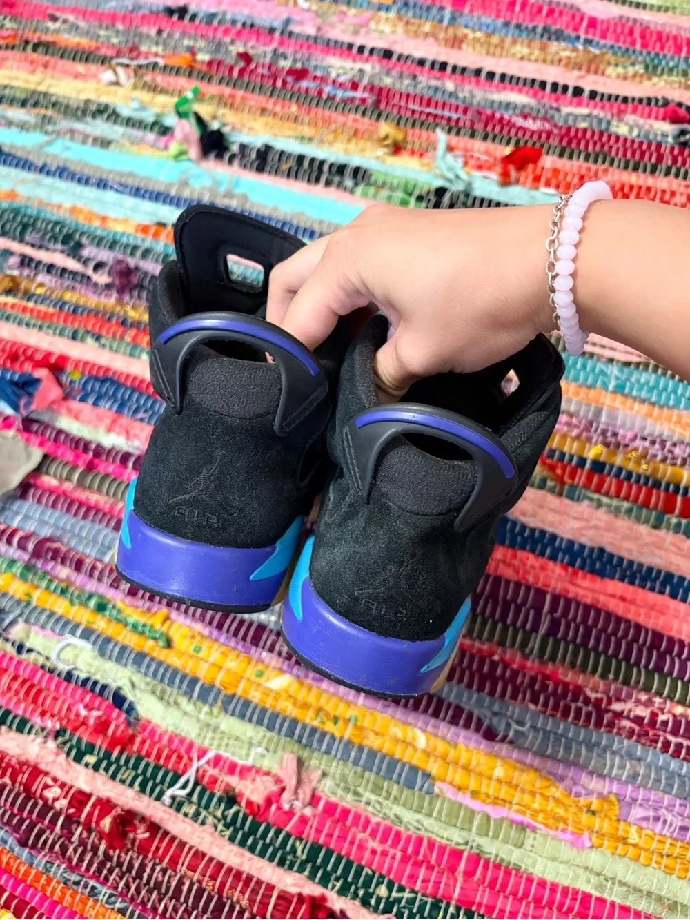 Nike Air Jordan 6 Retro “Aqua” – Size 4Y / Women’s 5.5